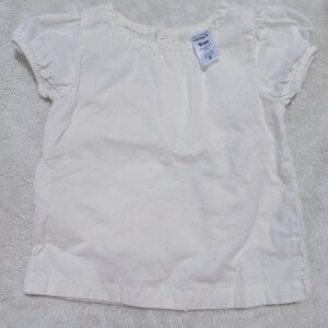 Carter's White Eyelet Kids Top